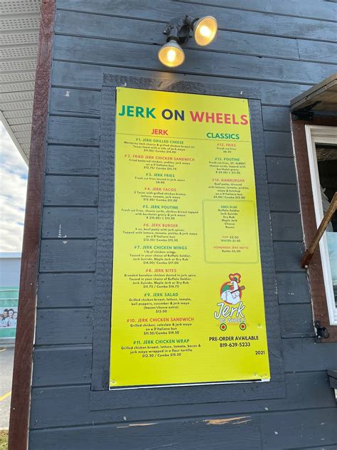 Jerk on Wheels, 119 Iber Rd in Ottawa .